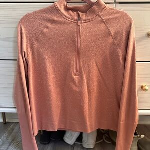 Lulu lemon quarter zip crop